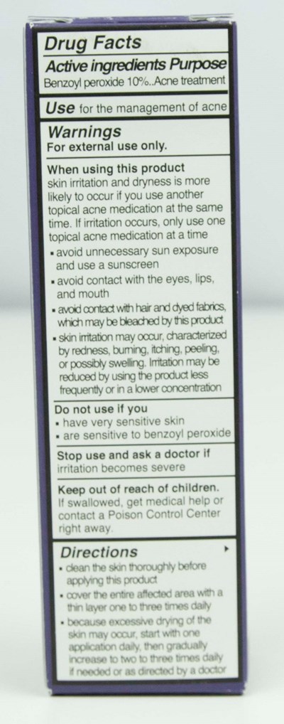 Image Description (Acne Spot Treatment Back)